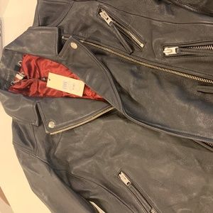 Topshop Leather Jacket w/ Tags